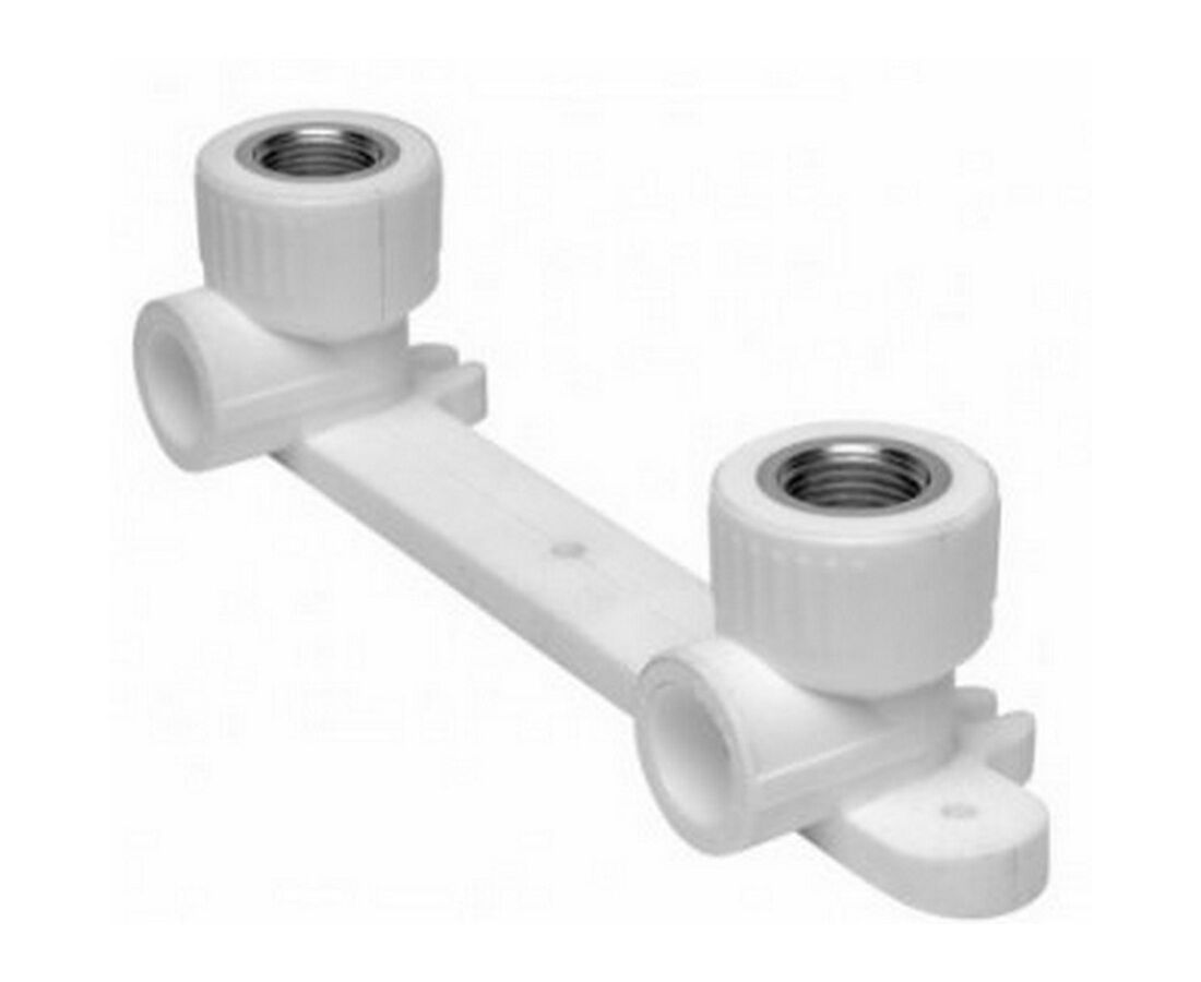 Купить колено пп комб.под смеситель внутр.резьба 20х1/2\", белый ...