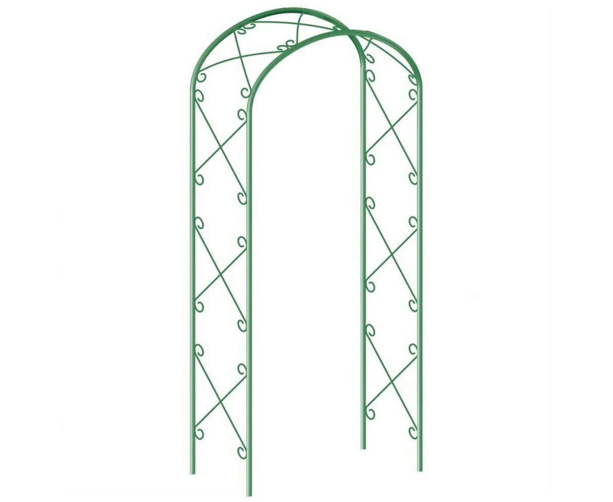 Купить арка садовая декоративная для вьющихся растений, 227 х 128 см в ...