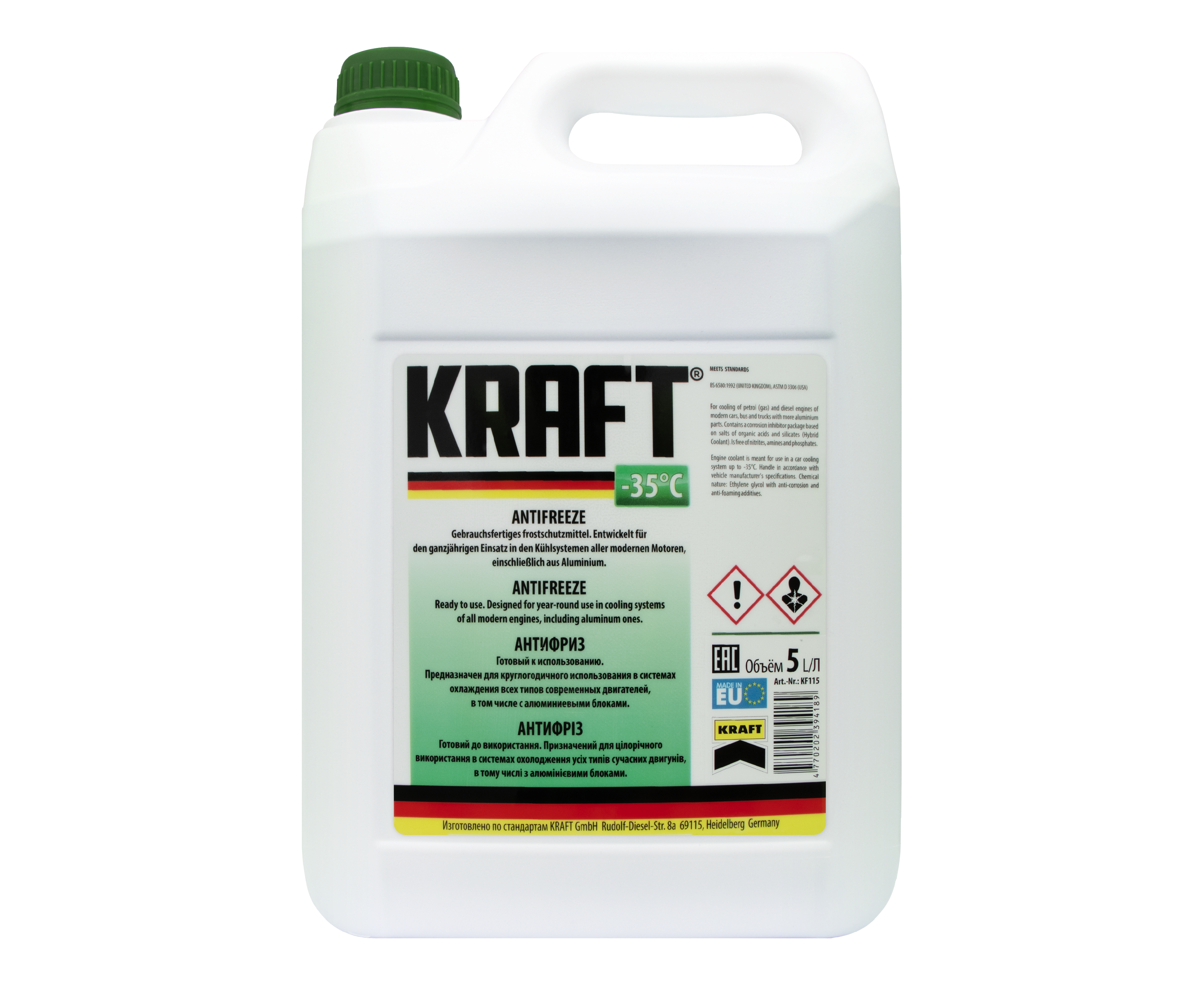 C kf. Антифриз СИБИРИЯ g11 зеленый. Антифриз крафт. Kraft теплоноситель. Антифриз на фосфате